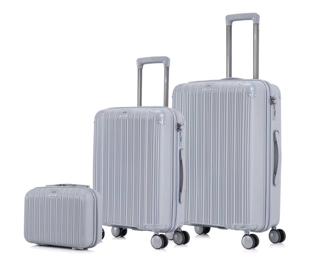 Valises Rigides Élégantes avec Roulettes Pivotantes – Ensemble de Voyage Moderne 🧳✨