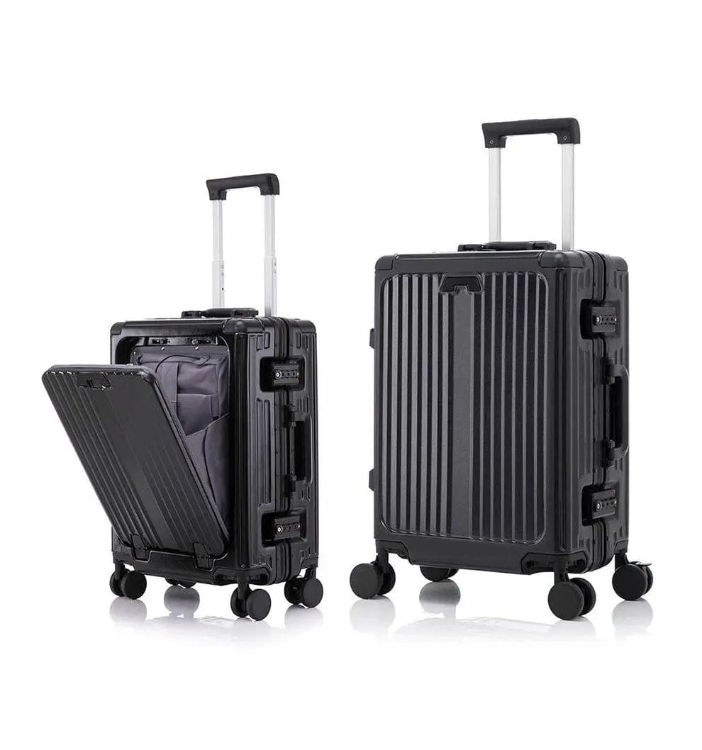 Ensemble de 2 Valises Rigides en Polycarbonate – Cabine + Moyenne