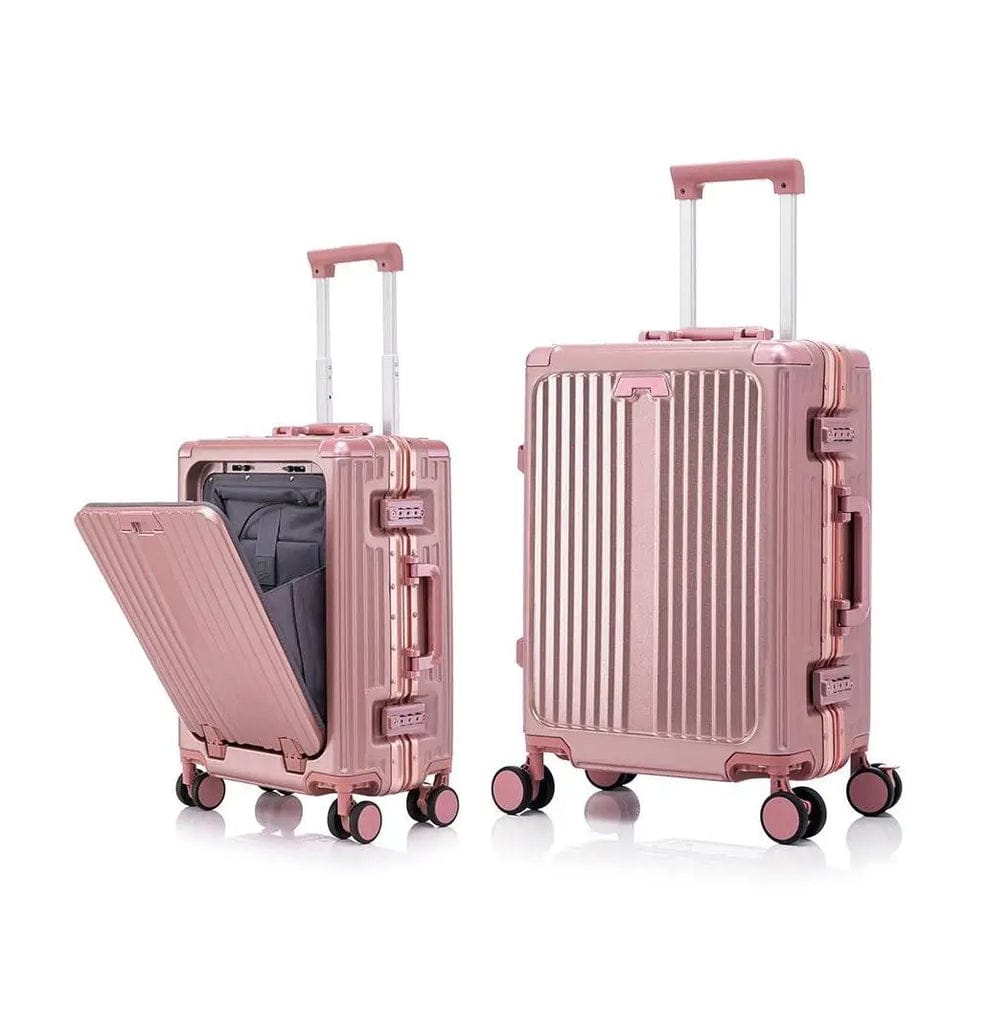 Ensemble de 2 Valises Rigides en Polycarbonate – Cabine + Moyenne