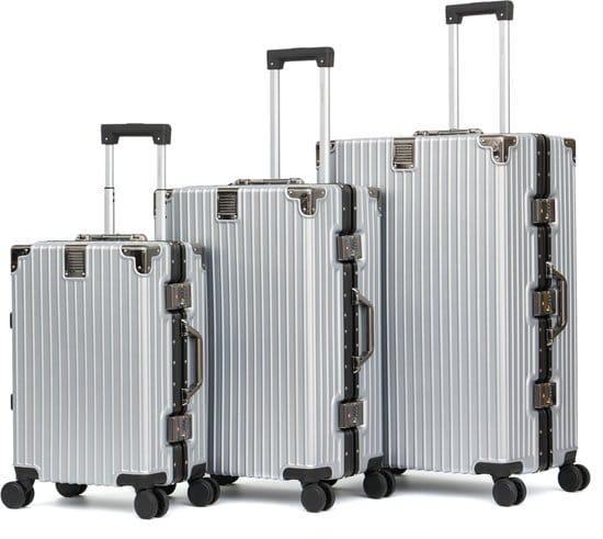 Ensemble 3 Valises de Voyage Rigides en Polycarbonate – Léger & Résistant