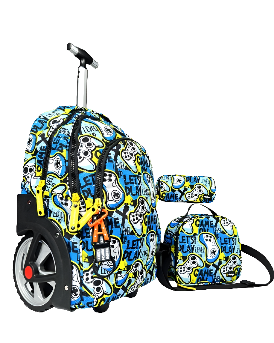 🎒Cartable à roulettes Sac scolaire enfant primaire et collège