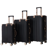 Set de 3 valises luxe  Cabine, Moyenne et Grande avec serrure TSA🧳