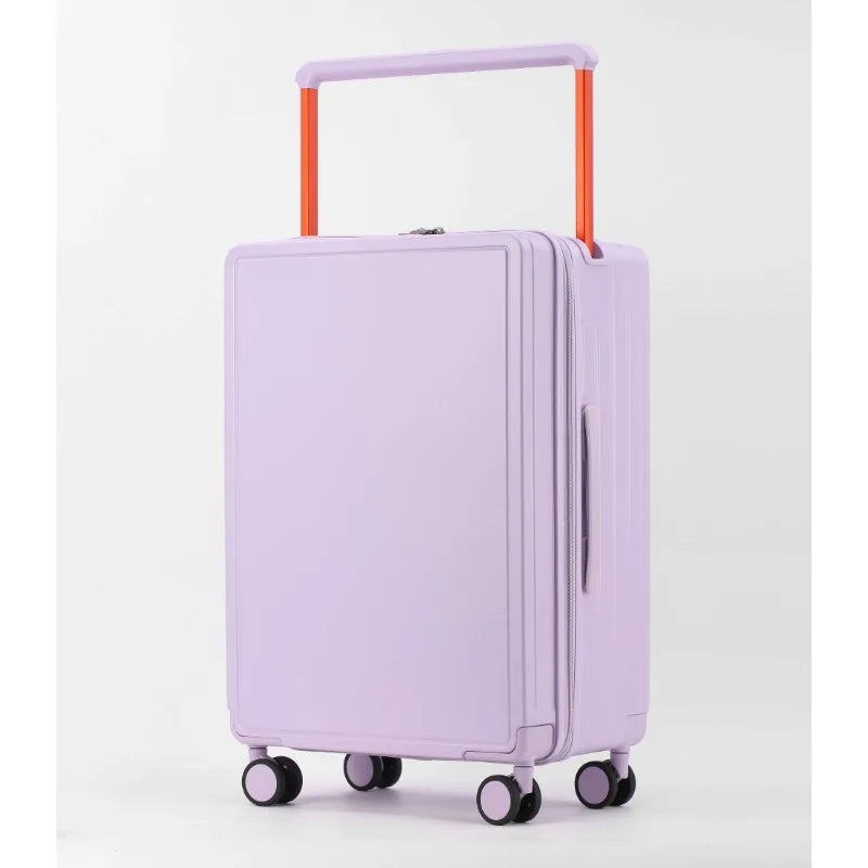 Valise cabine 50 cm en PC pur – ultra-légère & silencieuse