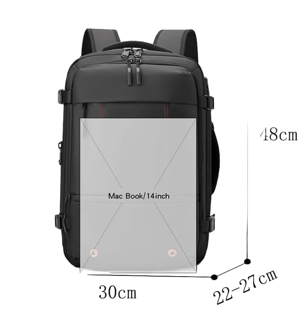 Sac de Compression Voyage – Sac de Rangement Sous Vide Réutilisable avec Pompe