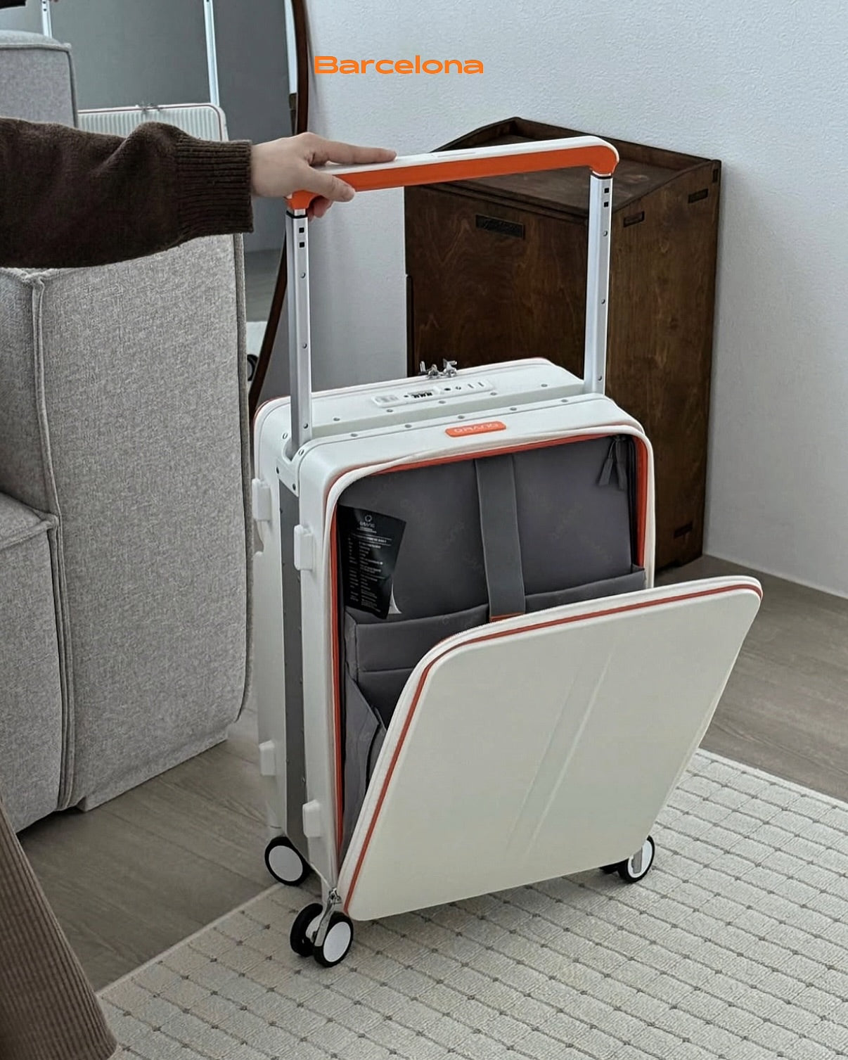 VALISE CABINE SMART TOKYO L USB