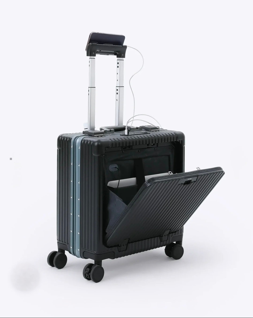 Valise rigide premium avec cadre en aluminium – Design élégant et compact