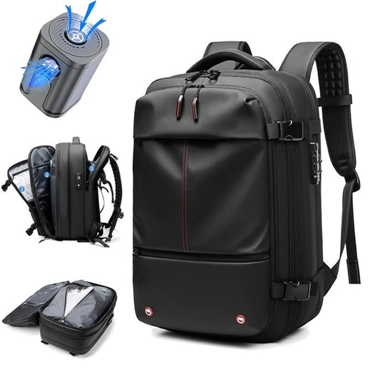 Sac de Compression Voyage – Sac de Rangement Sous Vide Réutilisable avec Pompe