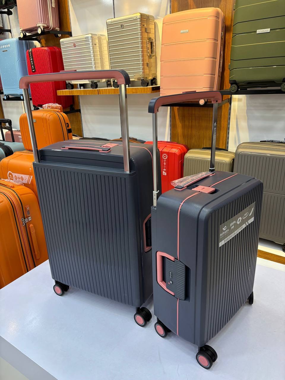 Pack de 4 Valises Rigides-Valise de voyage– Haute Qualité-valise cabine🧳