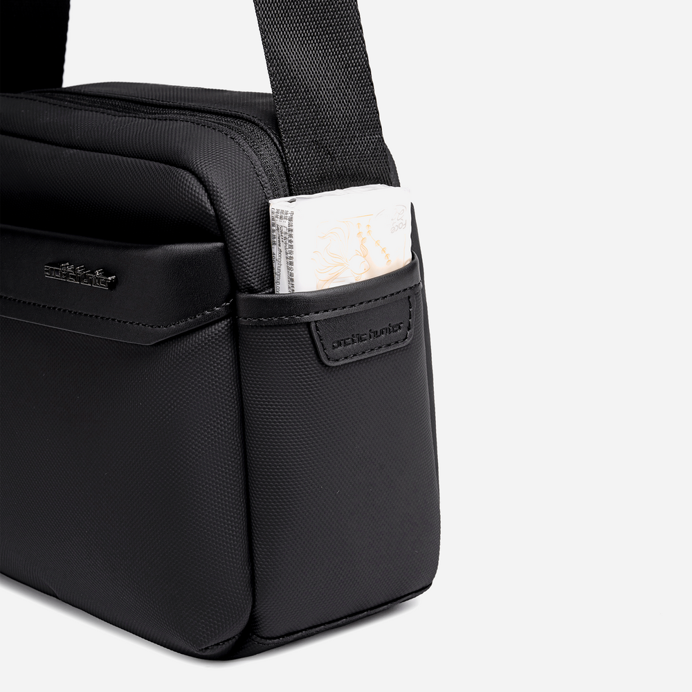 Sac Bandoulière Élégant Arctic Hunter – Noir Premium 🖤
