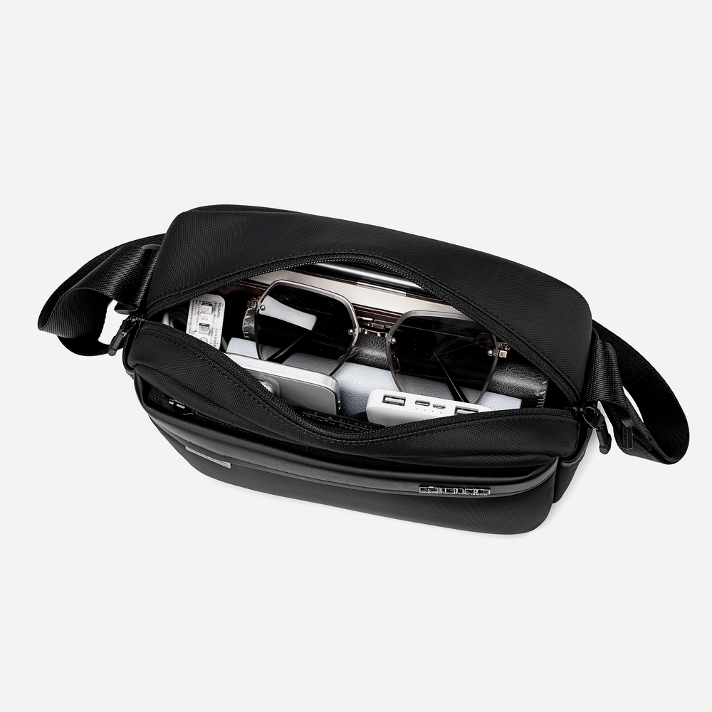 Sac Bandoulière Élégant Arctic Hunter – Noir Premium 🖤