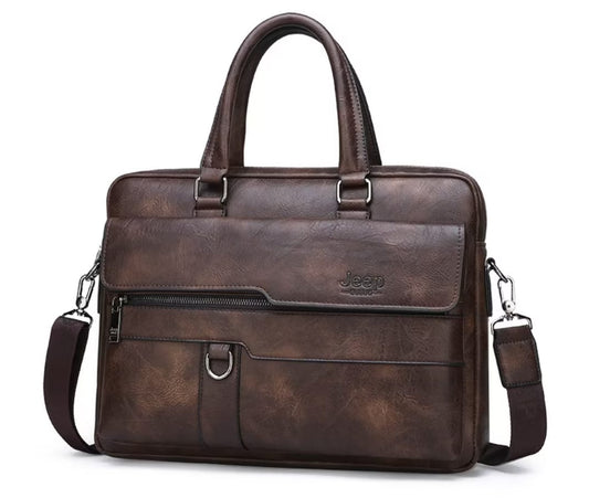Jeep Buluo Sac en cuir homme.