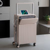 Valise Cabine Rigide avec Port USB & Ouverture Frontale ✈️🔋