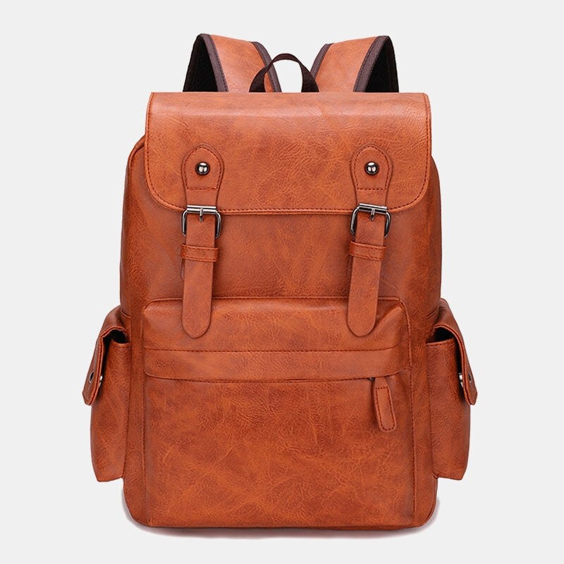 Sac à Dos Élégant en Cuir Noir – Design Moderne et Pratique 🎒✨