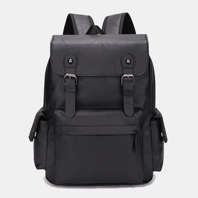 Sac à Dos Élégant en Cuir Noir – Design Moderne et Pratique 🎒✨