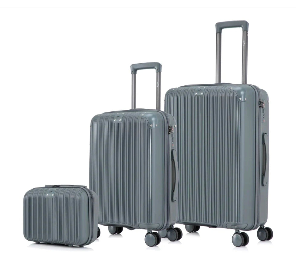 Valises Rigides Élégantes avec Roulettes Pivotantes – Ensemble de Voyage Moderne 🧳✨