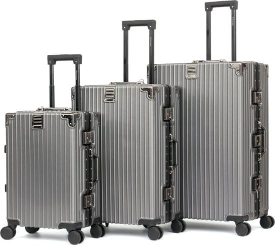 Ensemble 3 Valises de Voyage Rigides en Polycarbonate – Léger & Résistant