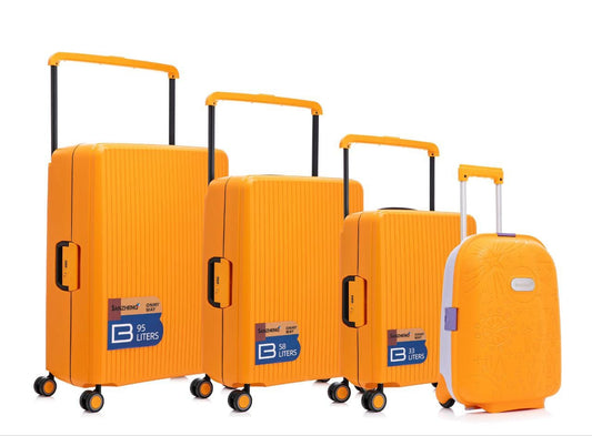 Pack de 4 Valises Rigides-Valise de voyage– Haute Qualité-valise cabine