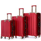 Set de 3 valises luxe – Cabine, Moyenne et Grande avec serrure TSA