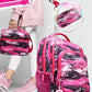 Pack 3 pièces fille: Trolley 18" + sac à goûter + trousse