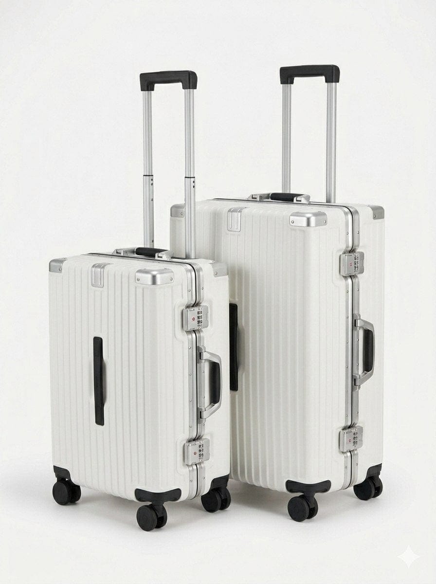 Set de 2 Valises Rigides Premium avec Serrure TSA – Valise Cabine + Moyenne Haute Gamme 360°
