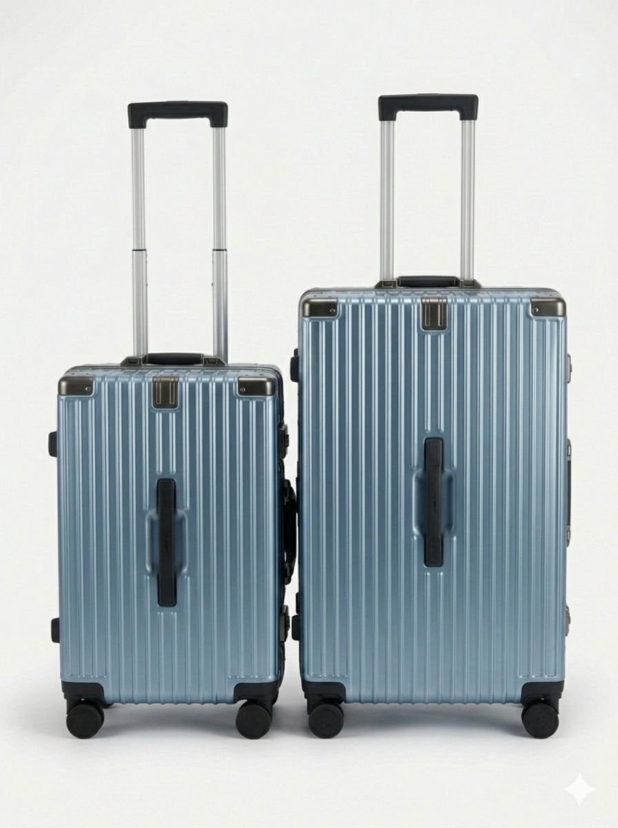 Set de 2 Valises Rigides Premium avec Serrure TSA – Valise Cabine + Moyenne Haute Gamme 360°