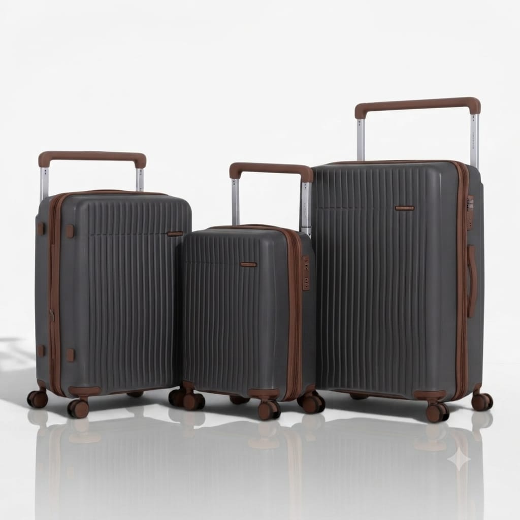 Valise Rigide 3 Pièces – Élégance, Robustesse & Confort de Voyage 🧳✨