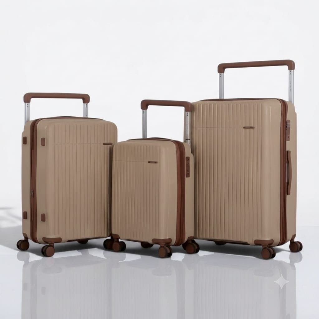 Valise Rigide 3 Pièces – Élégance, Robustesse & Confort de Voyage 🧳✨