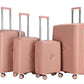 Ensemble de Voyage 4 Pièces (Valises Rigides de Différentes Tailles)