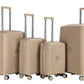 Ensemble de Voyage 4 Pièces (Valises Rigides de Différentes Tailles)