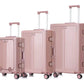 Ensemble de 3 Valises de Voyage Incassables – Design Nervuré Moderne