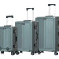 Ensemble de 3 Valises de Voyage Incassables – Design Nervuré Moderne