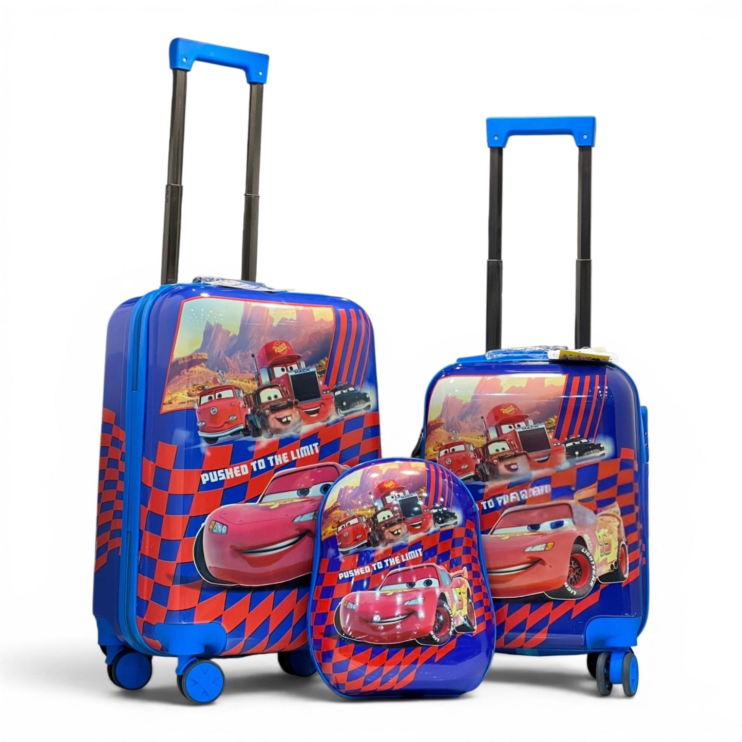 Ensemble Valises et Sac à Dos Disney Cars (Pack de 3)