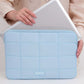 Pochette Ordinateur Matelassée – Élégance et Protection