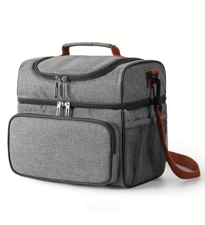 🌟 Sac Isotherme Repas Premium - Sac Isolé Repas avec Poignée et Bandoulière