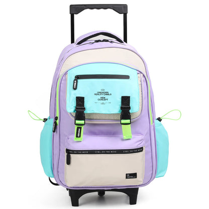 Sac à Dos Scolaire à Roulettes 3-en-1 🎒