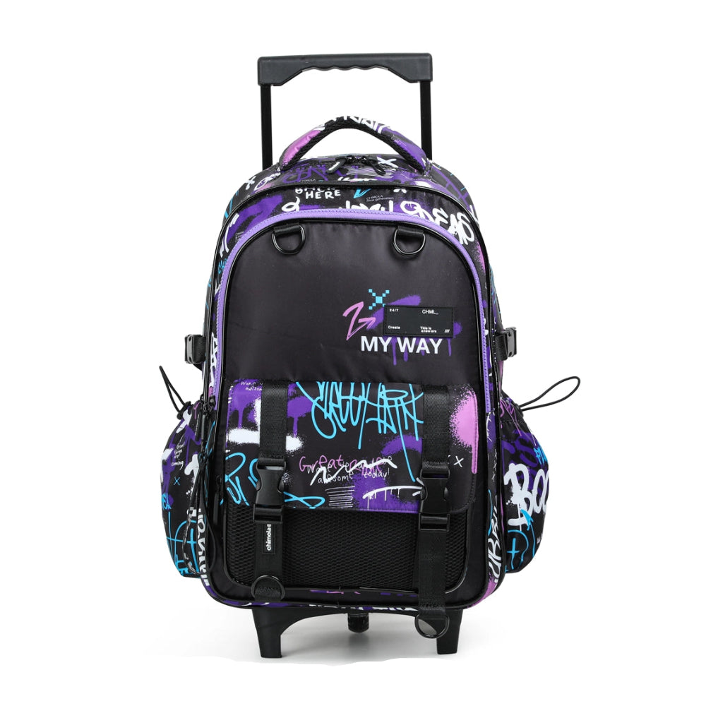 Sac à Dos Scolaire à Roulettes 3-en-1 🎒