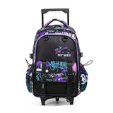 Sac à Dos Scolaire à Roulettes 3-en-1 🎒
