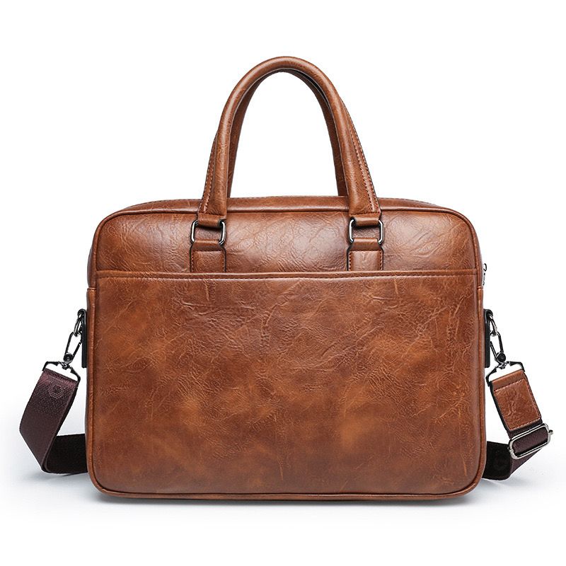 Sac Ordinateur Portable Homme Cartable de Travail Imperméable pour Professeurs