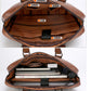 Sac Ordinateur Portable Homme Cartable de Travail Imperméable pour Professeurs