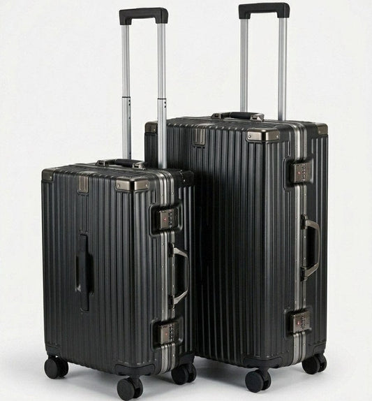 Set de 2 Valises Rigides Premium avec Serrure TSA – Valise Cabine + Moyenne Haute Gamme 360°