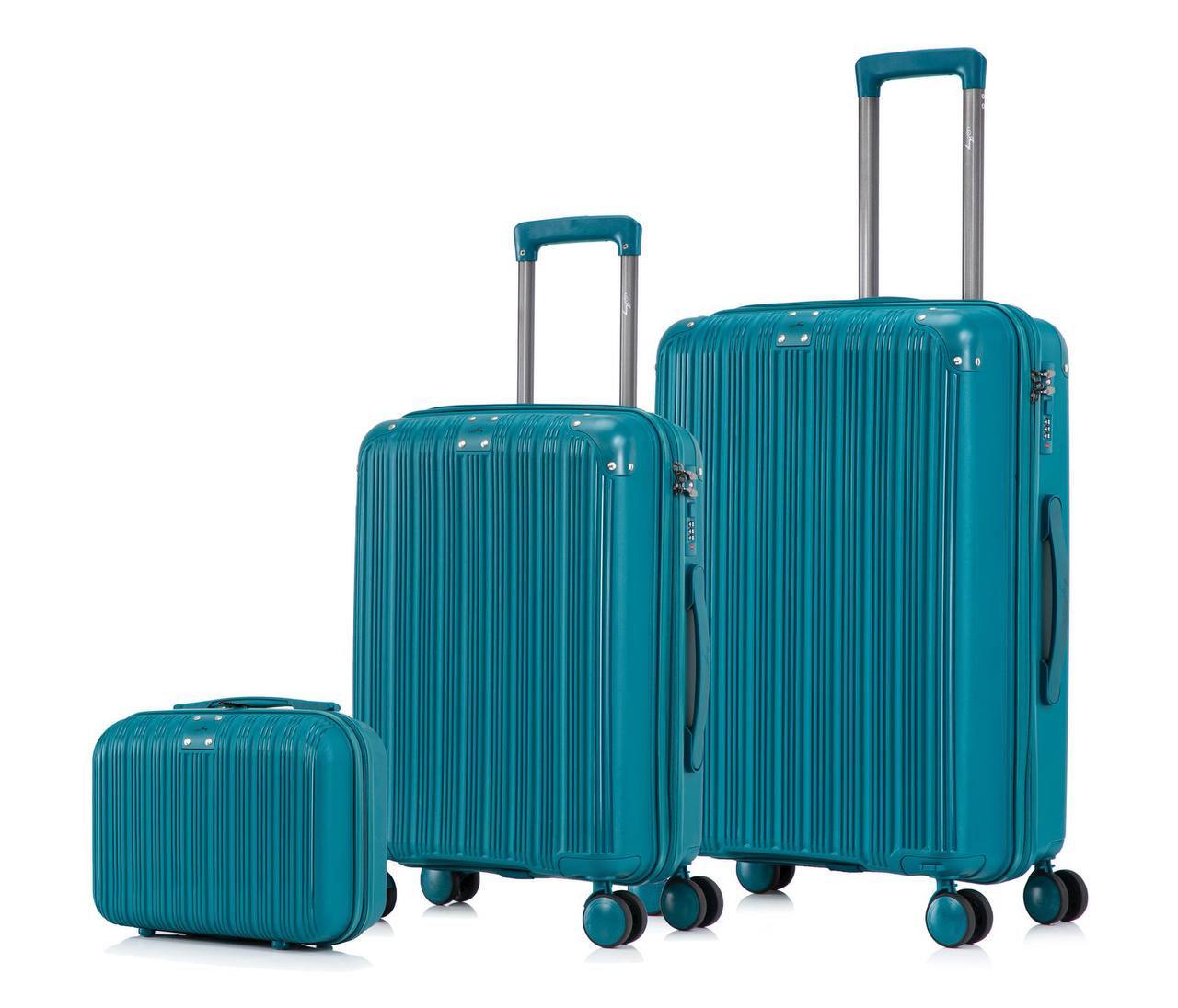 Valises Rigides Élégantes avec Roulettes Pivotantes – Ensemble de Voyage Moderne 🧳✨
