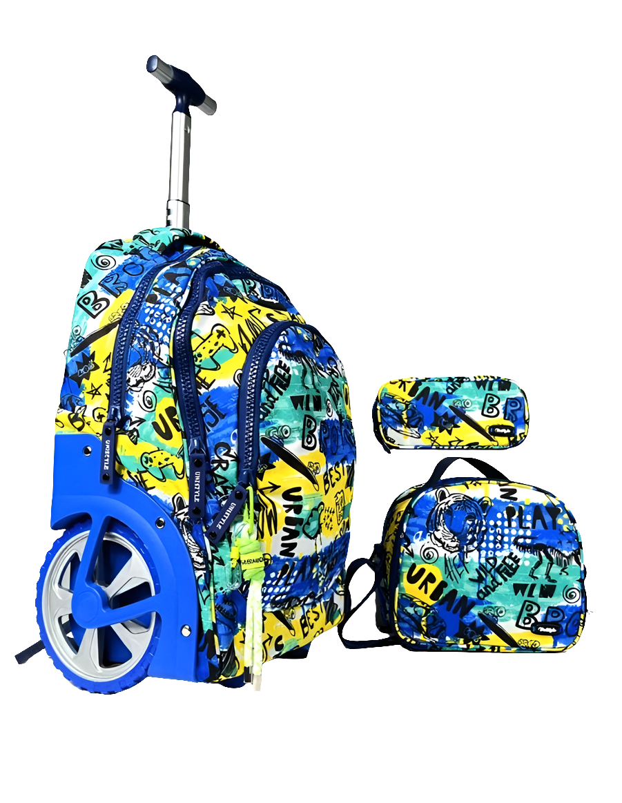 🎒Cartable à roulettes Sac scolaire enfant primaire et collège