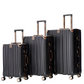 Set de 3 valises luxe  Cabine, Moyenne et Grande avec serrure TSA🧳
