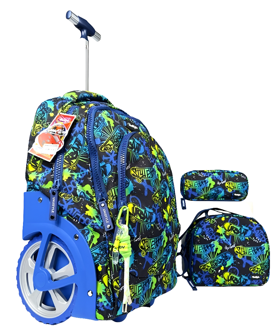 🎒Cartable à roulettes Sac scolaire enfant primaire et collège