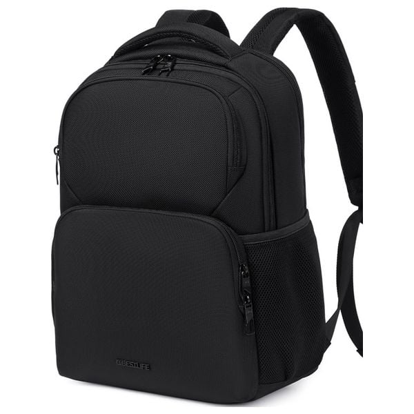 Sac à dos ordinateur portable BESTLIFE - Multi-poches & Ergonomique - Noir