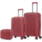 Valises Rigides Élégantes avec Roulettes Pivotantes – Ensemble de Voyage Moderne 🧳✨