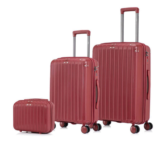 Valises Rigides Élégantes avec Roulettes Pivotantes – Ensemble de Voyage Moderne 🧳✨