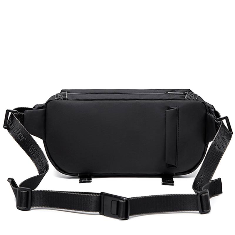 Arctic Hunter - Sac Banane / Shoulder Bag Multifonction Imperméable - Noir Premium