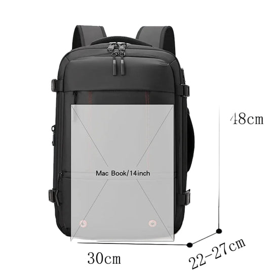 Sac de Compression Voyage – Sac de Rangement Sous Vide Réutilisable avec Pompe