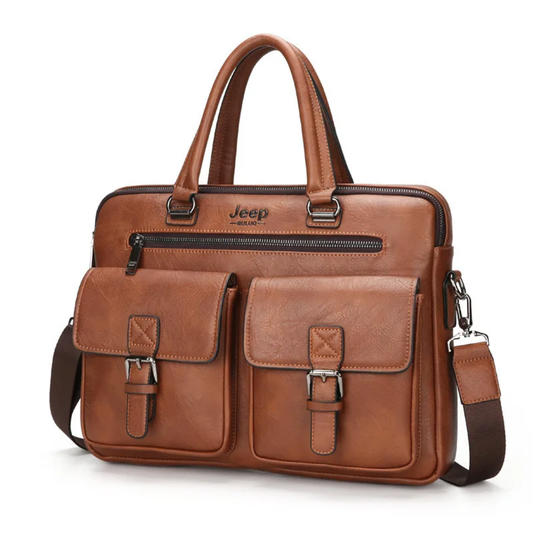 Sac Ordinateur Portable Homme Cartable de Travail Imperméable pour Professeurs